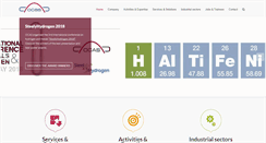Desktop Screenshot of ocas.be