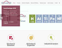 Tablet Screenshot of ocas.be
